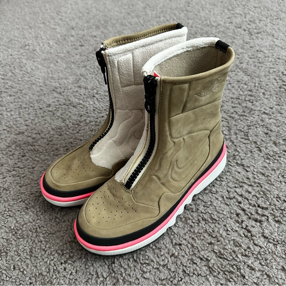 Nike Air Jordan 1 Jester XX Utility Pack Tan Beige Boot Womens 5